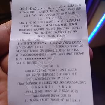 Sayapark Cinens Sinema Salonunda Görüntü Kalitesi Hayal Kırıklığı