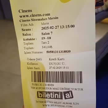 Sayapark Cinens Sinema Salonunda Görüntü Kalitesi Hayal Kırıklığı