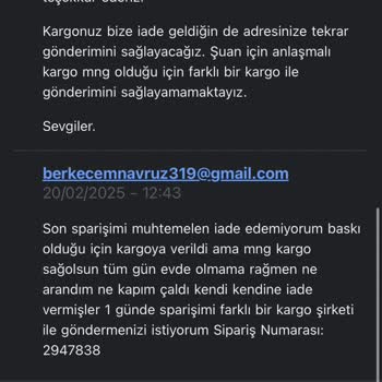 Teslim Edilmeyen Sipariş Ve İletişimsizlik: Müşteri Mağduriyeti