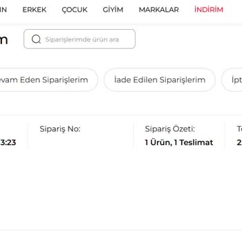 SuperStep Online Mağazadan Sipariş Verdiğim Ayakkabı Halen Ulaşmadı