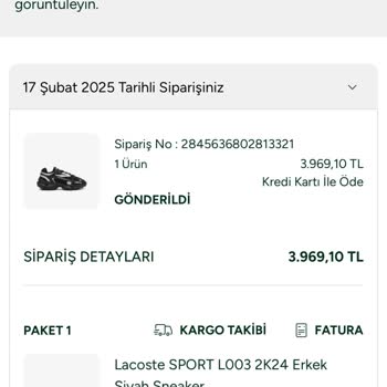 Kayıp Ayakkabı Ve Mağduriyetin Giderilmesi Talebi