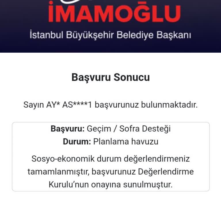 Geçim Sofrası Yardımında 9 Aylık Belirsizlik