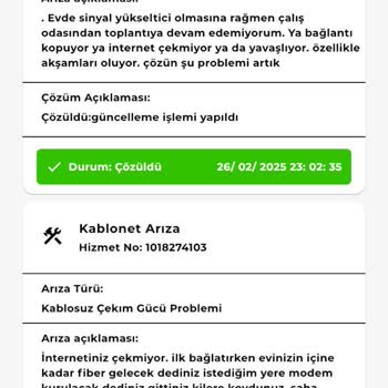 Kablo Net Kurulum Ve Destek Ekibi İletişim Sorunu