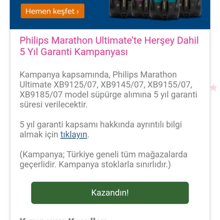Garanti Kapsamı Sorunu: Philips Süpürge Mağduriyeti