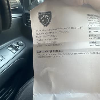 Yeni Araçta Şanzıman Sorunu