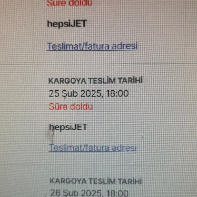 Teslim Edilmeyen Siparişler Ve Yetersiz Destek