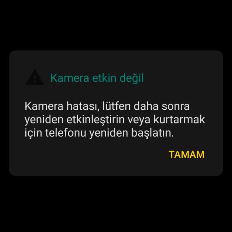 Kameraya Erişim Sorunu Ve Tamir Süresi Mağduriyeti