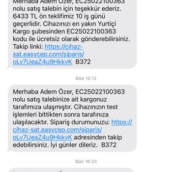 Ödeme Sözü Tutulmadı, Cihazımı Geri İstiyorum!