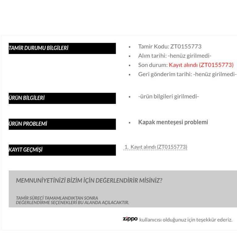 Kayıp Çakmak: Tamir Sürecinde Bilgi Eksikliği Ve İletişim Sorunu