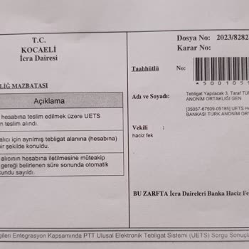 Haciz Kaldırma Yazısı Neden Hâlâ İşleme Alınmıyor?
