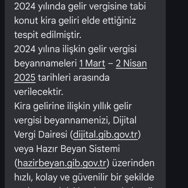 Yanlış Kira Geliri Beyanı Hatası
