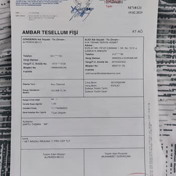 Realme Ve KVK Arasında Kaybolan Cihazım