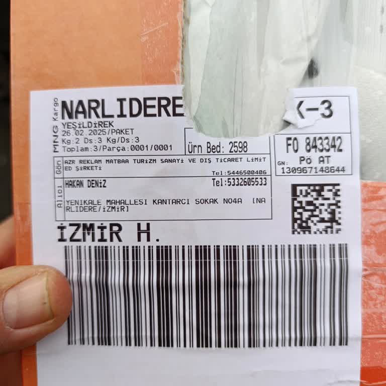 Kargo Teslimatında Yanlış Bilgilendirme Ve Kötü Hizmet