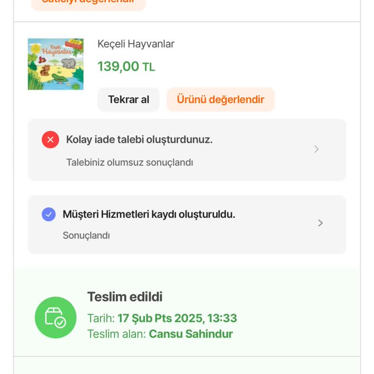 Hepsiburada'dan İade Engeli