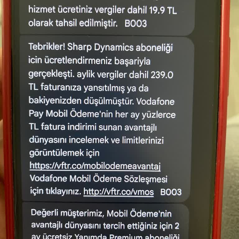Sharp Dynamics Aboneliği Ve Müşteri Hizmetleri Sorunu