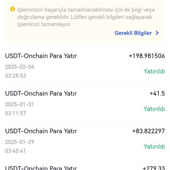 Gate TR Borsasında USDT İade Sorunu