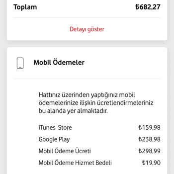 Vodafone Faturamdan Haksız Para Kesintileri