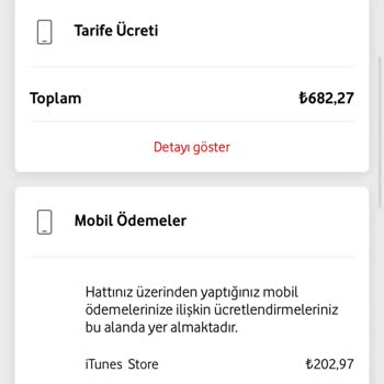 Vodafone Faturamdan Haksız Para Kesintileri