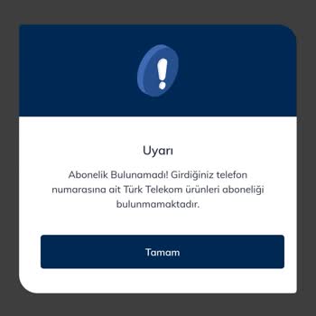 Türk Telekom Hattında İşlem Yapamıyorum