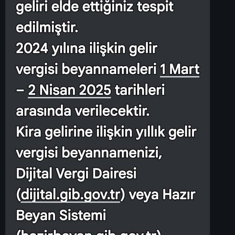 Yanlış Kira Geliri Bildirimi Hatası