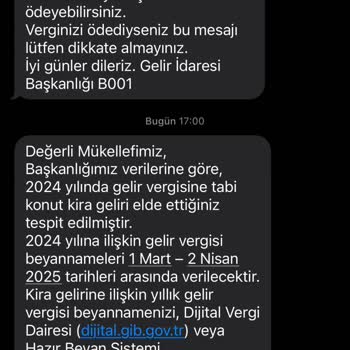 Hatalı Kira Geliri Bildirimi Sorunu