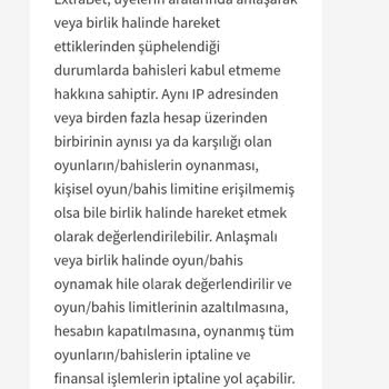 Kazancımı Ödemeyen Extrabet'e Tepkim