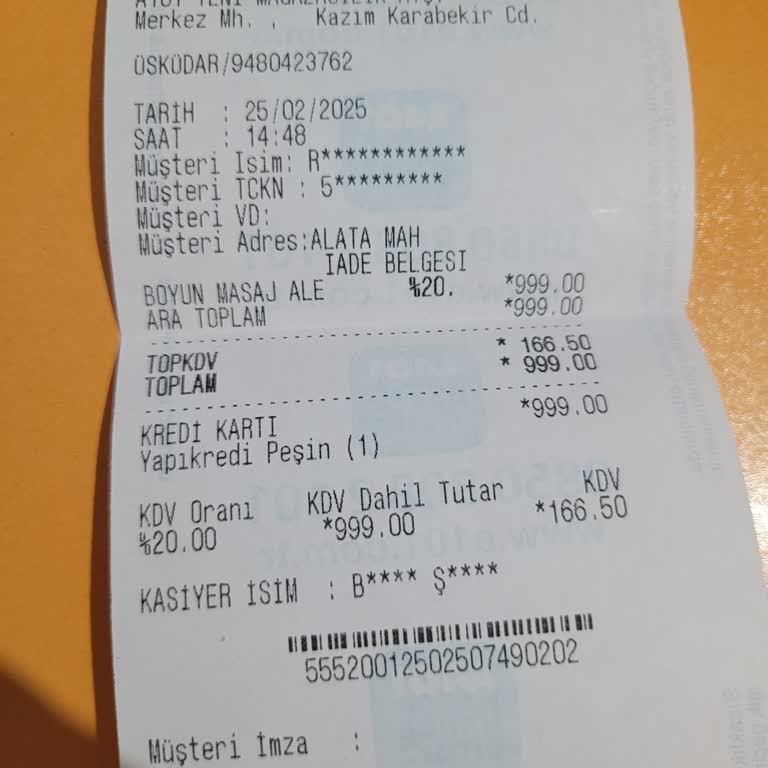 A101 Mağazasında İade Sürecinde Yaşanan Sorunlar