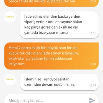 Eksik Ürün Teslimatı Ve Yetersiz Müşteri Hizmeti: Trendyol Ve Satıcı Arasında Sıkışan Müşteri