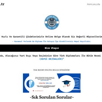 Sahte Diploma İşlemlerinde Mağduriyet
