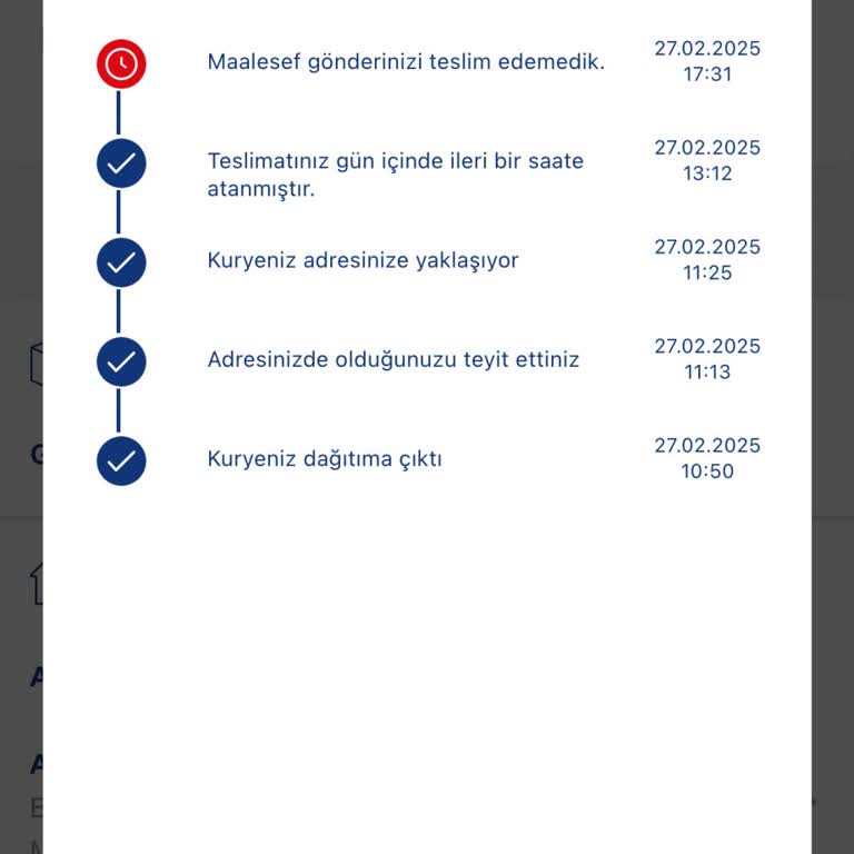 Aras Kargo: Teslimat Beklerken Mağduriyet
