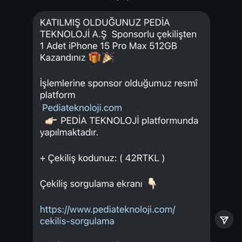 İphone 15 Pro Max Kazandım Derken Kargo Ücreti Şoku