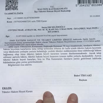 Xiaomi Mağazasından Alınan Robot Süpürge Sorunu