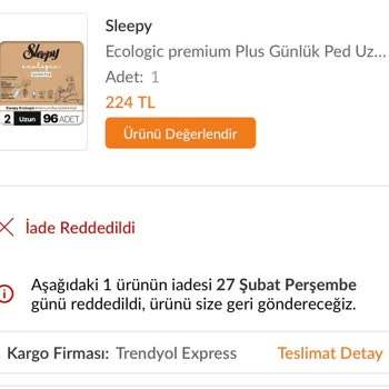 Trendyol'dan Hijyenik Olmayan Ürün Ve Hatalı İade Süreci