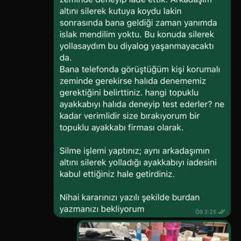 İade Sürecinde Çifte Standart Ve Müşteri Hizmetleri Sorunu