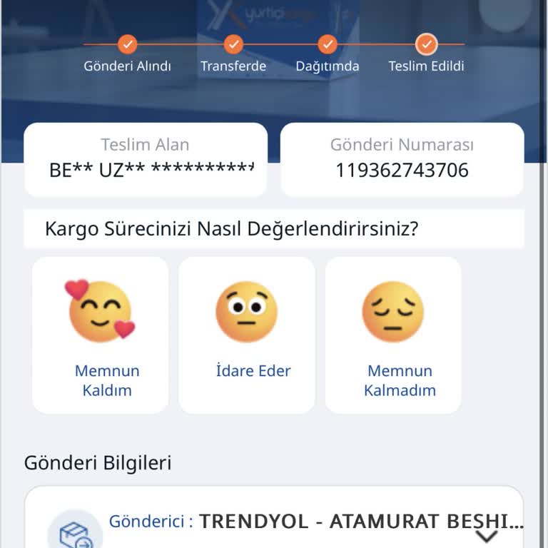 Yurtiçi Kargo Yanlış Adrese Teslim Edilen Kargo Karmaşası!
