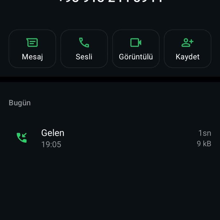 Bilinmeyen Numara İle İzinsiz WhatsApp Araması Rahatsızlığı