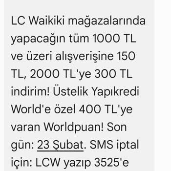 İndirim Taahhüdü Yerine Getirilmedi