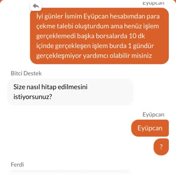 Bitçi Borsasında Para Çekme Sorunu Ve Müşteri Hizmeti Yetersizliği