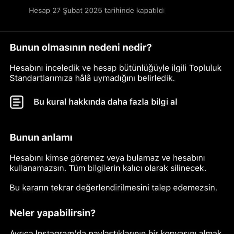 Haksız Hesap Askıya Alınması: Instagram Mağduriyeti