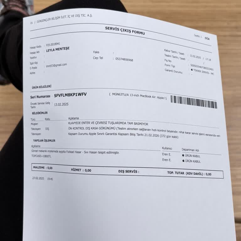 Macbook Onarımında Haksız Fiyatlandırma