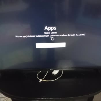 LG TV'de Webos Hataları Kullanımı Engelliyor