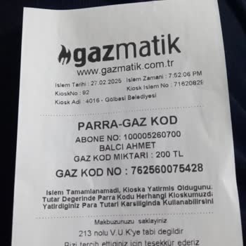Gazmatik 200 TL'yi Yuttu: İade Nasıl Alınır?