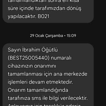 Garanti Kapsamındaki Telefonum İçin Ücret Talebi
