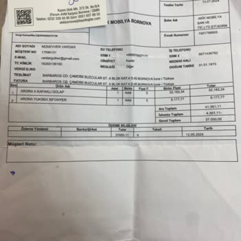 Eksik Ve Kırık Şifonyer Parçalarıyla Mağduriyet