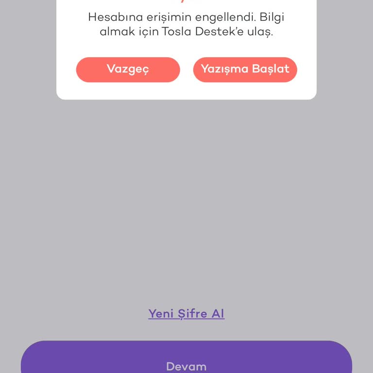 Hesap Erişim Engeli Ve Acil Çözüm Beklentisi