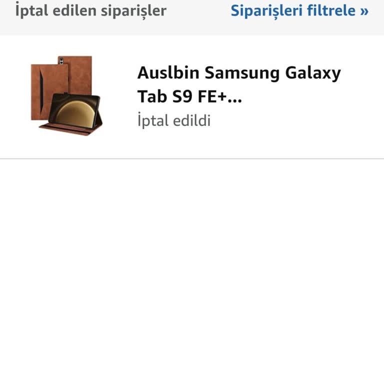 Amazon Siparişim Sebepsizce İptal Edildi