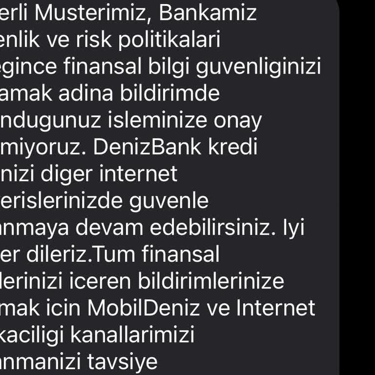 Denizbank'ın İşlem Engeli: Şirket Kartı Kullanımında Yaşanan Sorunlar