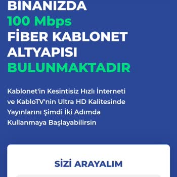 Fiber İnternet Hakkımızı İstiyoruz