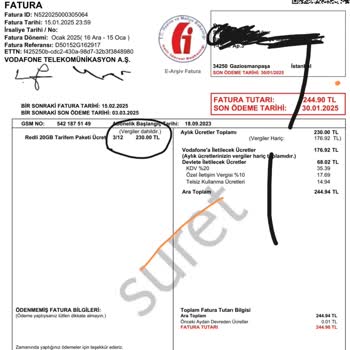 Vodafone Taahhüt İhlali Ve Fatura Artışı Sorunu