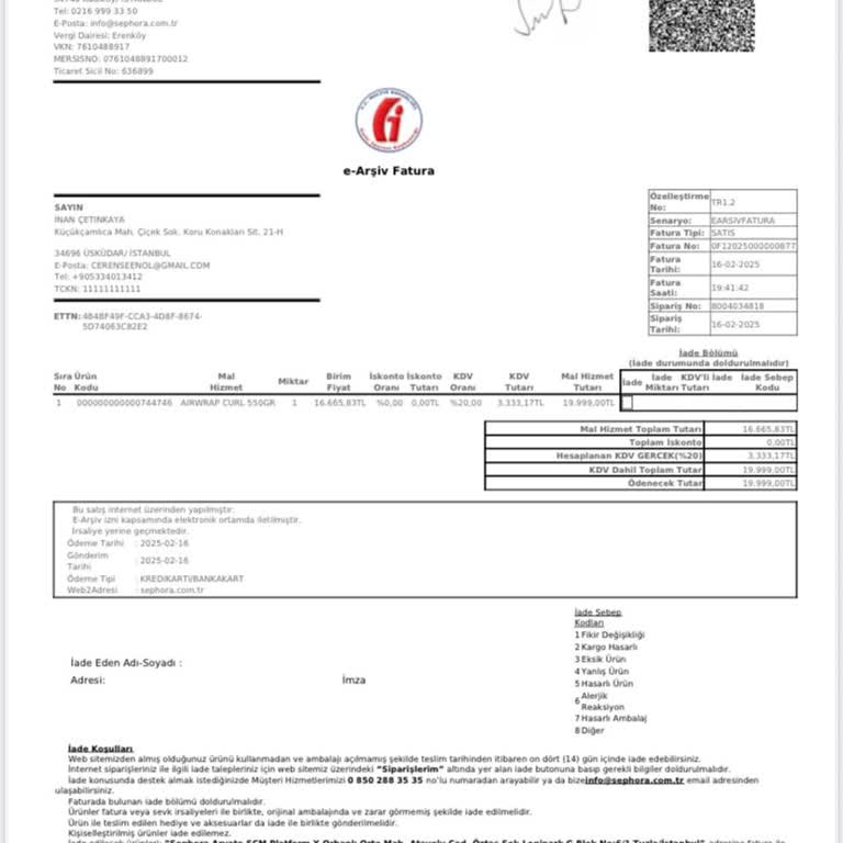 Sephora Ve Dyson'dan İade Sürecinde Müşteri Mağduriyeti